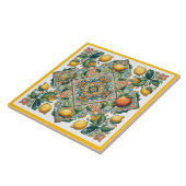 Siciliaans patroon tegeltje (Zijkant)