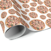 Siciliaans pizzapatroon cadeaupapier (Rol Hoek)