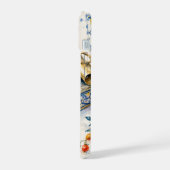 Siciliaans Sardine-waterverf Kunst iPhone 15 Case (Linkerkant)
