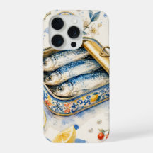 Siciliaans Sardine-waterverf Kunst