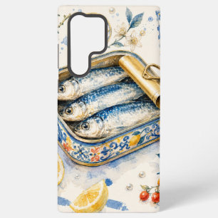 Siciliaans Sardine-waterverf Kunst Samsung Galaxy Hoesje