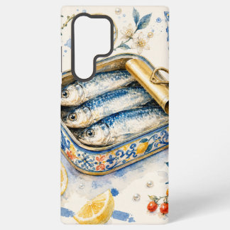 Siciliaans Sardine-waterverf Kunst Samsung Galaxy Hoesje