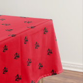 Siciliaans Trinacria Black Tablecloth Tafelkleed (Voorbeeld)