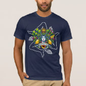 Siciliaans Trinacria T-shirt (Voorkant)
