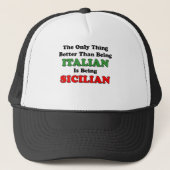 Siciliaans Trucker Pet (Voorkant)