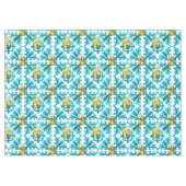 Siciliaans, zomer, citroen, mozaïek, blauw, tafelkleed (Voorkant (Horizontaal))