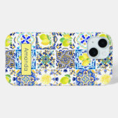 Siciliaanse Amalfi Mediterrane majolica Case-Mate iPhone Case (Achterkant (horizontaal))