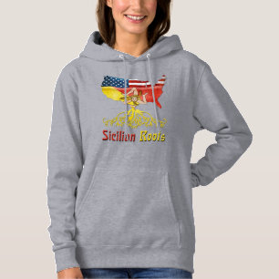 Siciliaanse Amerikaanse rots, Siciliaanse vlag Hoodie