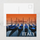 Siciliaanse boats | Italië Briefkaart (Voorkant / Achterkant)