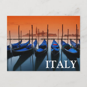 Siciliaanse boats   Italië Briefkaart