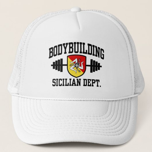 Siciliaanse Bodybuilder Trucker Pet (Voorkant)