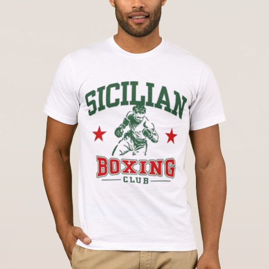 Siciliaanse boxing t-shirt (Voorkant)