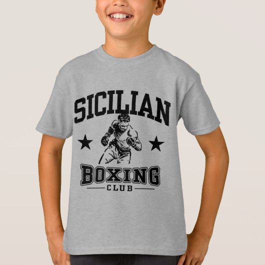 Siciliaanse boxing t-shirt (Voorkant)