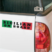 Siciliaanse bumpersticker voor op de auto (Op Truck)