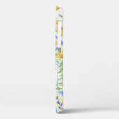 Siciliaanse citroenen Waterverf vierkant patroon Case-Mate iPhone Case (Achterkant / Links)