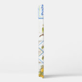 Siciliaanse citroenen Waterverf vierkant patroon Case-Mate iPhone Case (Achterkant / Rechts)