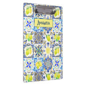 Siciliaanse citrus Mediterrane majolica Klembord (Rechts)