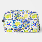 Siciliaanse citrus Mediterrane majolica Toilettasje (Voorkant)