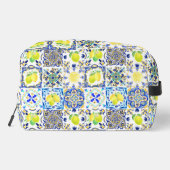 Siciliaanse citrus Mediterrane majolica Toilettasje (Achterkant)