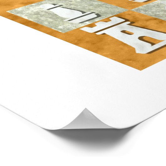 Siciliaanse defensie poster (Hoek)