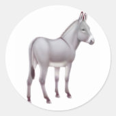 Siciliaanse ezel Sticker (Voorkant)