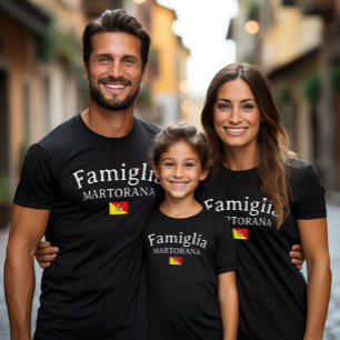 Siciliaanse Familiebijeenkomst Gepersonaliseerd T-shirt