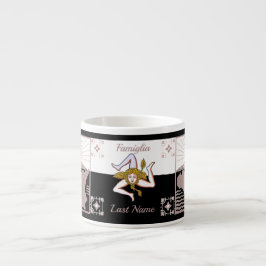 Siciliaanse familiereepersoonlijke espressokop espresso kop