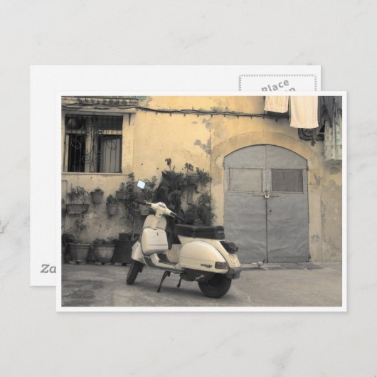 Siciliaanse hoek briefkaart (Voorkant / Achterkant)