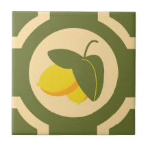 Siciliaanse Lemon Ceramic Tile