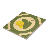 Siciliaanse Lemon Ceramic Tile Tegeltje (Zijkant)