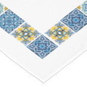  Siciliaanse majolica Tiles Fancy druiven Tafelkleed (Gekanteld)