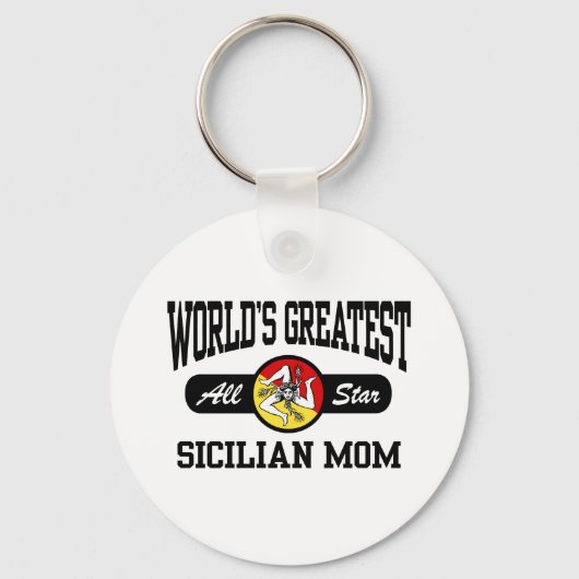 Siciliaanse mam sleutelhanger (Voorkant)