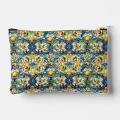 Siciliaanse mediterrane citrusblauwe tegels etui (Achterkant)