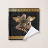 Siciliaanse Medusa Gift Towel Set Bad Handdoek (Wasdoekje)