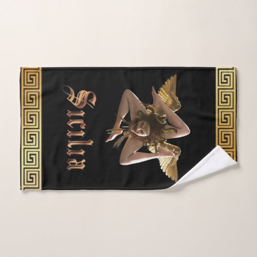 Siciliaanse Medusa Gift Towel Set Bad Handdoek (Handdoek)