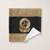 Siciliaanse Medusa / Golden Gorgon Gift / Gast Bad Handdoek (Wasdoekje)