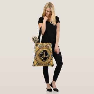 Siciliaanse Medusa met Sfinxen Boodschappentas Tote Bag