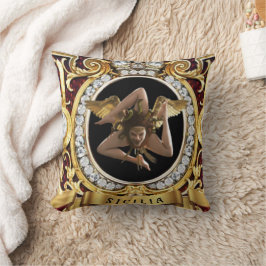 Siciliaanse Medusa Trinacria Cadeau Kussen