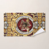 Siciliaanse Medusa Trinacria Gift Guest Bad Handdoek (Handdoek)