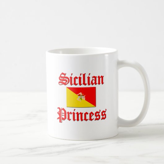 Siciliaanse prinses koffiemok (Rechts)