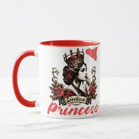 Siciliaanse prinses mok (Links)