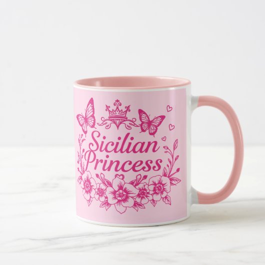 Siciliaanse prinses mok (Rechts)