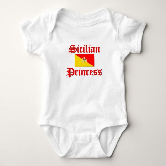 Siciliaanse prinses romper (Voorkant)