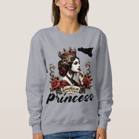 Siciliaanse prinses T-shirt (Voorkant)