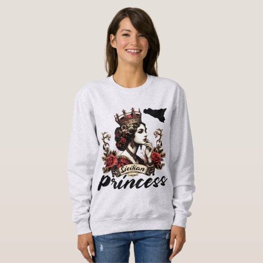 Siciliaanse prinses T-shirt (Voorkant volledig)
