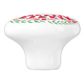 Siciliaanse ster keramische knop (Zijkant)