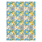 Siciliaanse stijl,majolica,citroenen tafelkleed (Voorkant)