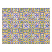 Siciliaanse stijl, majolica, zomer, kleurrijk patr tafelkleed (Voorkant (Horizontaal))