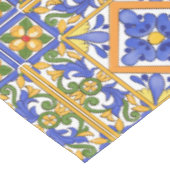 Siciliaanse stijl, majolica, zomer, kleurrijk patr tafelkleed (Gekanteld)