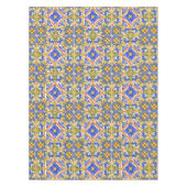 Siciliaanse stijl, majolica, zomer, kleurrijk patr tafelkleed (Voorkant)